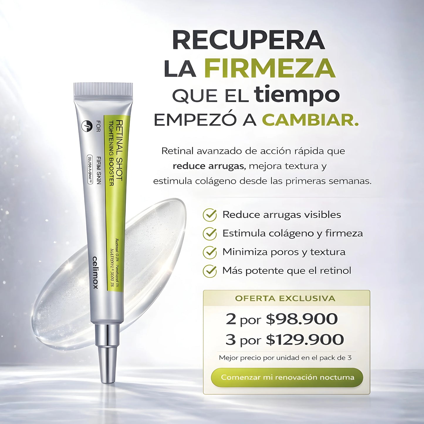 Retinal Shot™ | Firmeza y colágeno